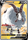 Dubwool V - Pokemon Rebel Clash FULL ART Holo Foil Ultra Rare #188/192
