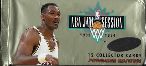 1993-94 Fleer Jam Session Premier Edition NBA Basketball - Hobby Pack