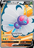 Butterfree V - Pokemon Darkness Ablaze FULL ART Holo Foil Ultra Rare #177/189