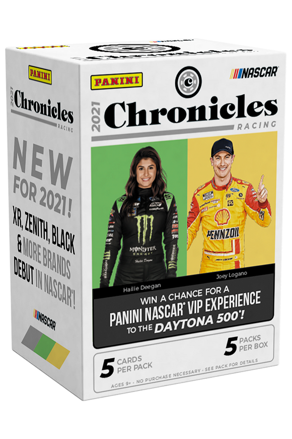 2021 Panini Chronicles Nascar Racing cards - Blaster Box
