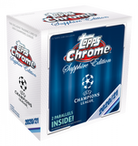 2020-21 Topps Chrome UEFA Champions League Sapphire Edition Soccer - Hobby Box