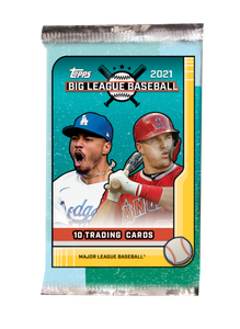 2021 Topps Big League MLB Baseball - Hobby Pack