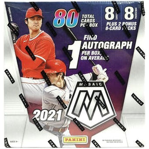 2021 Panini Mosaic MLB Baseball - Mega Box