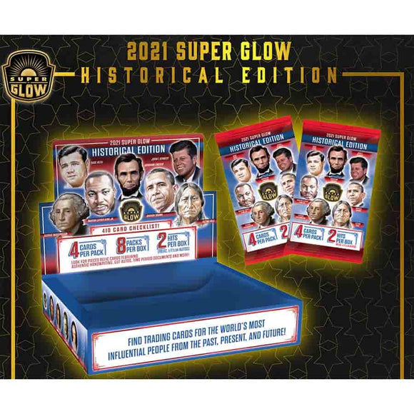 2021 Super Break Pieces of the Past Historical Edition Trading Cards - Hobby Box