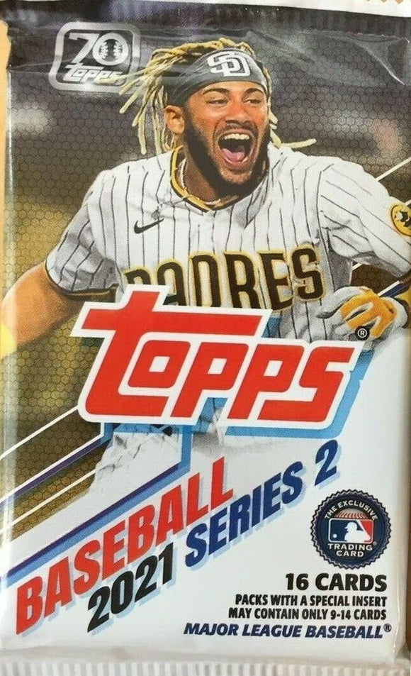 2021 Topps Series 2 MLB Baseball cards - Retail Pack