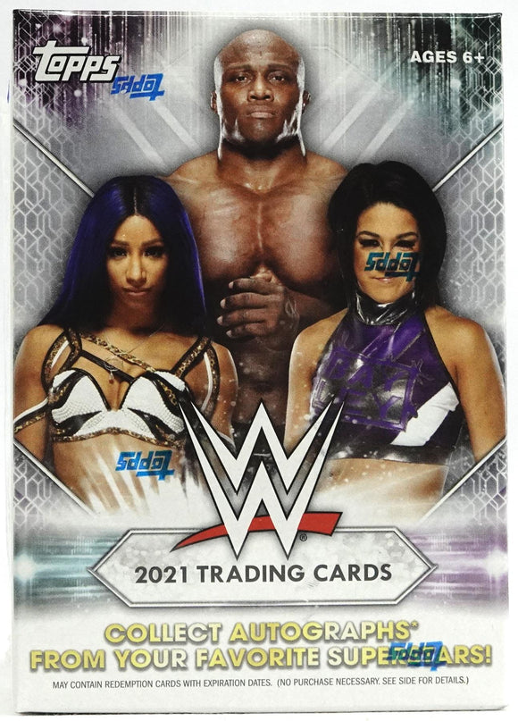 2021 Topps WWE Wrestling cards - Blaster Box