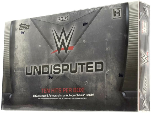 2021 Topps WWE Undisputed Wrestling trading cards - Hobby Box