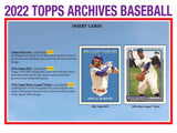 2022 Topps Archives MLB Baseball - Blaster Box