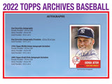 2022 Topps Archives MLB Baseball - Blaster Box