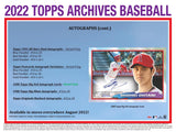 2022 Topps Archives MLB Baseball - Blaster Box