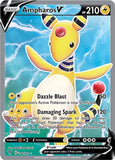 Ampharos V - Pokemon Vivid Voltage FULL ART Holo Foil Ultra Rare #171/185