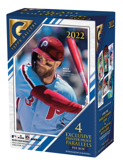 2022 Topps Gallery MLB Baseball cards - Blaster Box