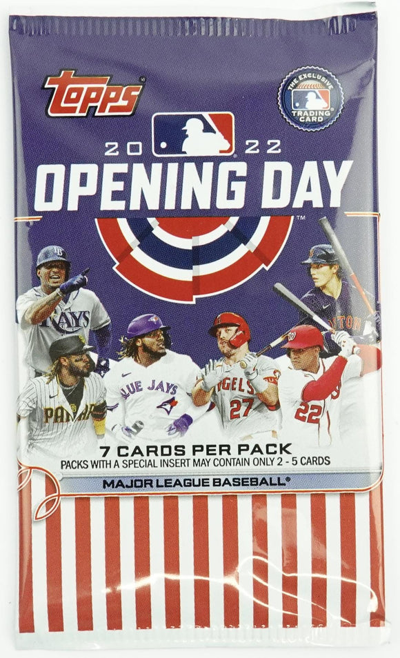 2022 Topps Opening Day MLB Baseball cards - Hobby Pack