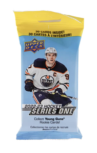 2022-23 Upper Deck Series 1 NHL Hockey - Cello/Fat/Value Pack