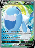 Arctovish V - Pokemon Evolving Skies FULL ART Holo Foil Ultra Rare #176/203