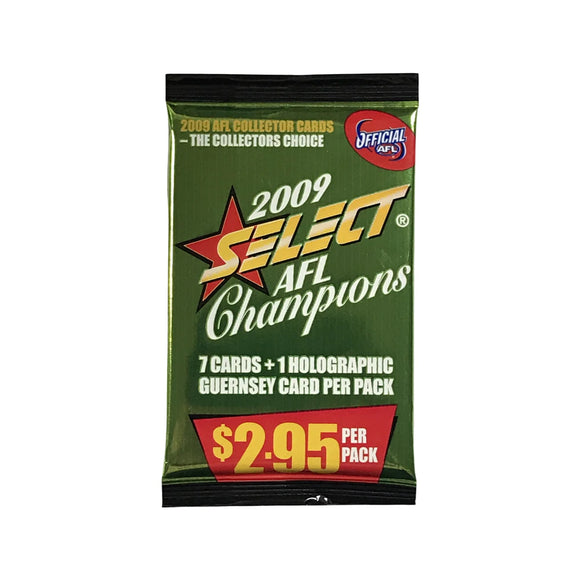 2009 Select AFL Champions footy cards - Retail Pack