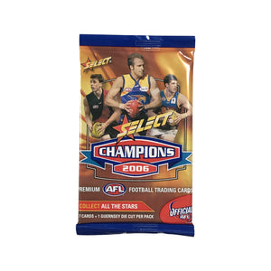 2006 Select AFL Champions footy cards - Retail Pack