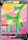 Virizion V - Pokemon Astral Radiance FULL ART Holo Foil Ultra Rare #164/198