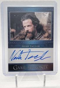 Noah Taylor "Locke" - 2014 Rittenhouse Game of Thrones Season 3 Autograph