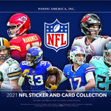 2021 Panini Sticker and Card Collection NFL Football - Retail Pack