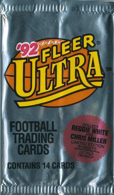 1992 Fleer Ultra NFL Football - Hobby Pack