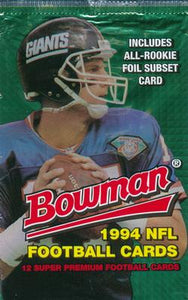 1994 Topps Bowman NFL Football - Hobby Pack