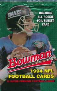 1994 Topps Bowman NFL Football - Hobby Pack