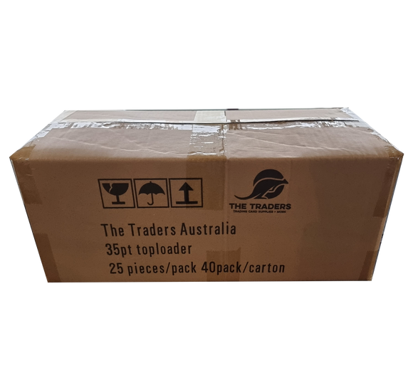 The Traders Toploaders 35pt (25ct) Full Case (40 packs)