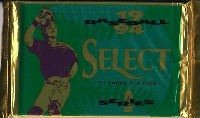 1994 Score Select Series 2 MLB Baseball - Hobby Pack