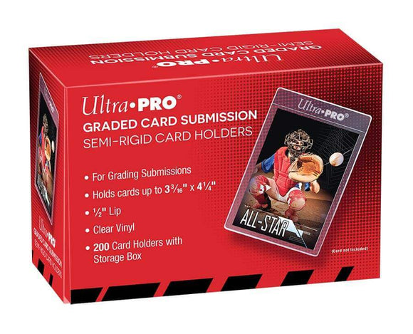 Ultra Pro Semi-Rigid Graded Submission Card Holder (200ct)