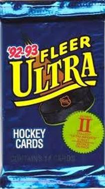 1992-93 Fleer Ultra Series 2 NHL Hockey - Retail Pack