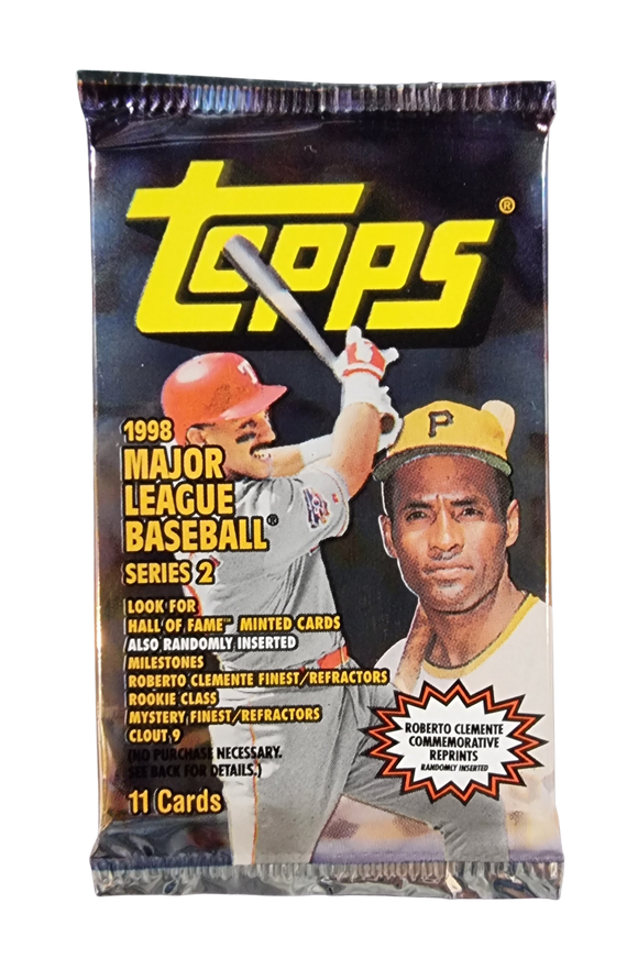 1998 Topps Series 2 MLB Baseball - Retail Pack