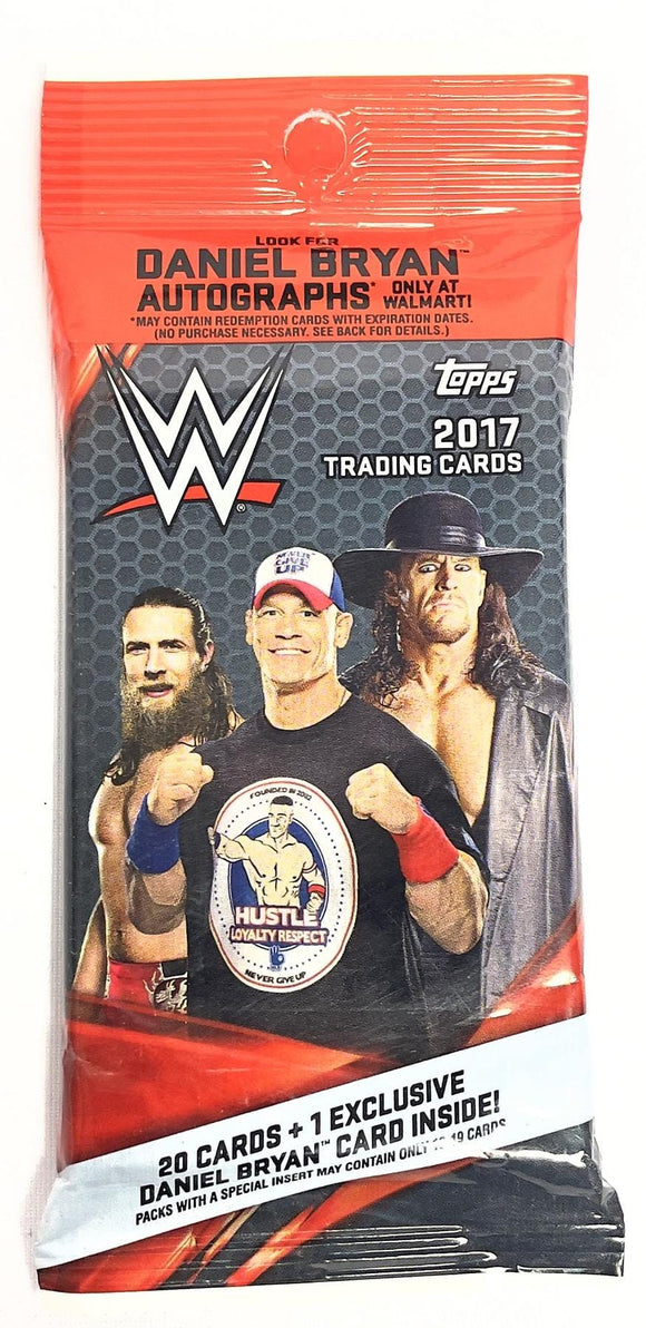 2017 Topps WWE Wrestling cards - Cello/Fat/Value Pack