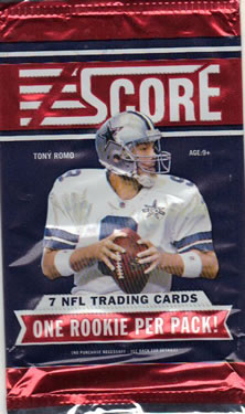 2011 Score NFL Football cards - Retail Pack