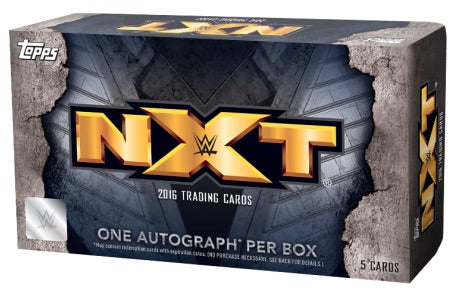 2016 Topps WWE NXT Wrestling trading cards - Hobby Mini Box
