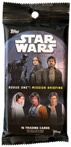 Topps Star Wars Rogue One: Mission Briefing (2016) - Cello/Fat/Value Pack