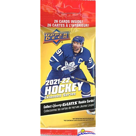 2021-22 Upper Deck Extended Series NHL Hockey - Cello/Fat/Value Pack