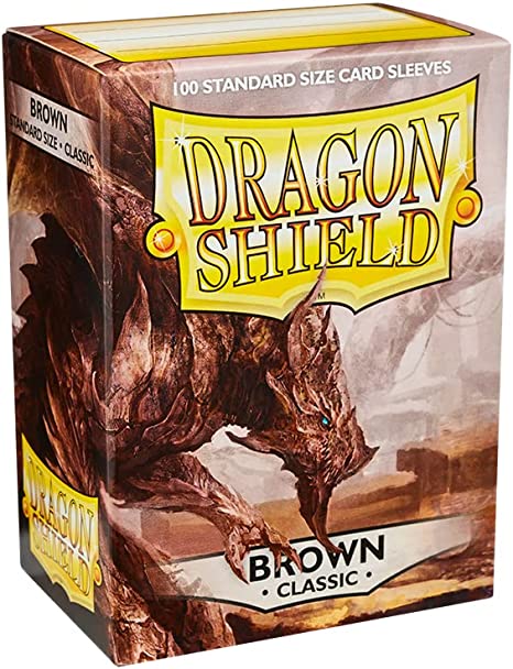 Dragon Shield Deck Sleeves - Classic Brown (100ct)