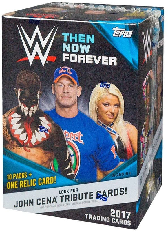 2017 Topps Then Now and Forever WWE Wrestling cards - Blaster Box