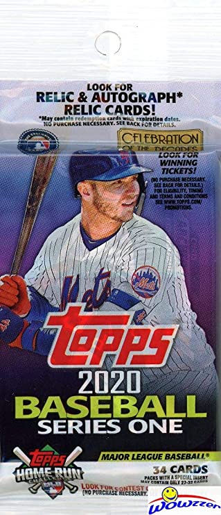 2020 Topps Series 1 MLB Baseball - Cello/Fat/Value Pack