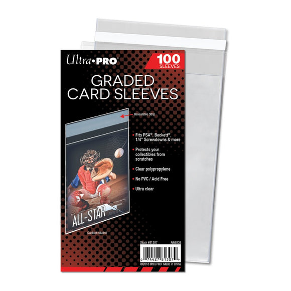 Ultra Pro Graded Card Sleeves Resealable Bags (100ct)