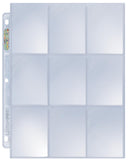 Ultra Pro Platinum 9-Pocket Pages (100ct)