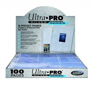 Ultra Pro Silver 9-Pocket Pages (100ct)