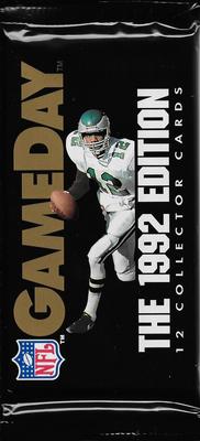 1992 GameDay NFL Football - Retail Pack