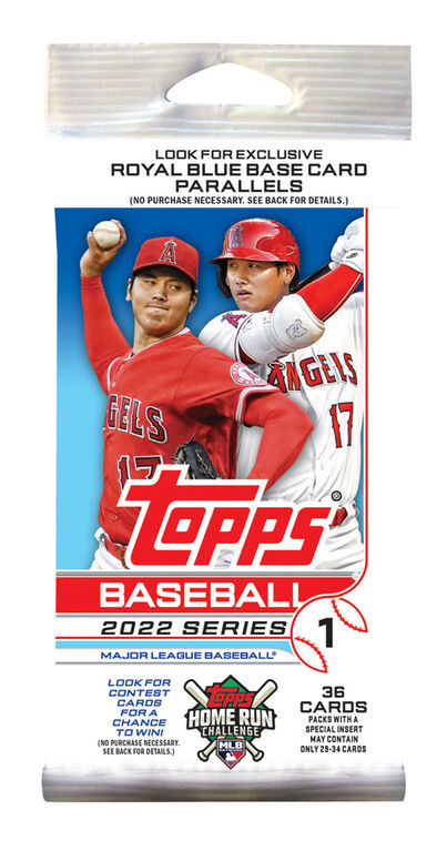 2022 Topps Series 1 MLB Baseball - Cello/Fat/Value Pack