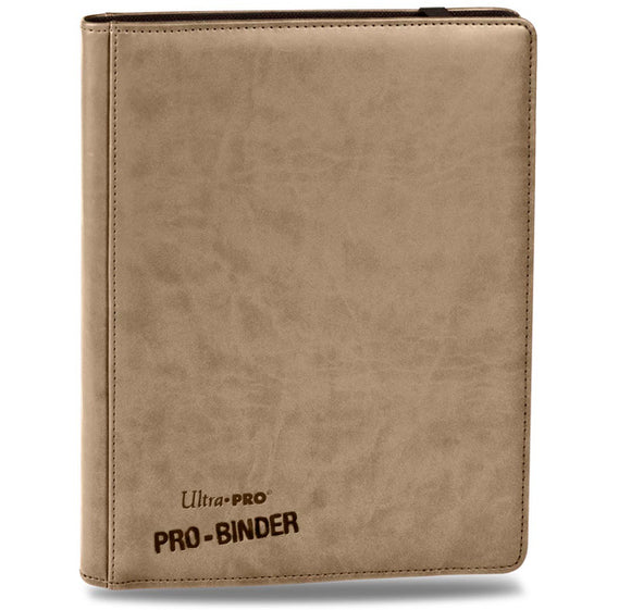Ultra Pro Premium PRO 9-Pocket Zippered Binder - Natural (White)