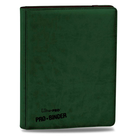 Ultra Pro Premium PRO 9-Pocket Zippered Binder - Green