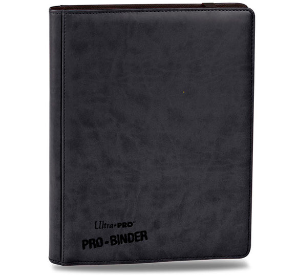 Ultra Pro Premium PRO 9-Pocket Zippered Binder - Black