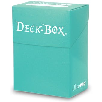 Ultra Pro Deck Box (80ct) - Aqua