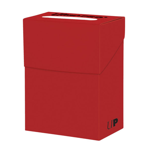 Ultra Pro Deck Box (80ct) - Red
